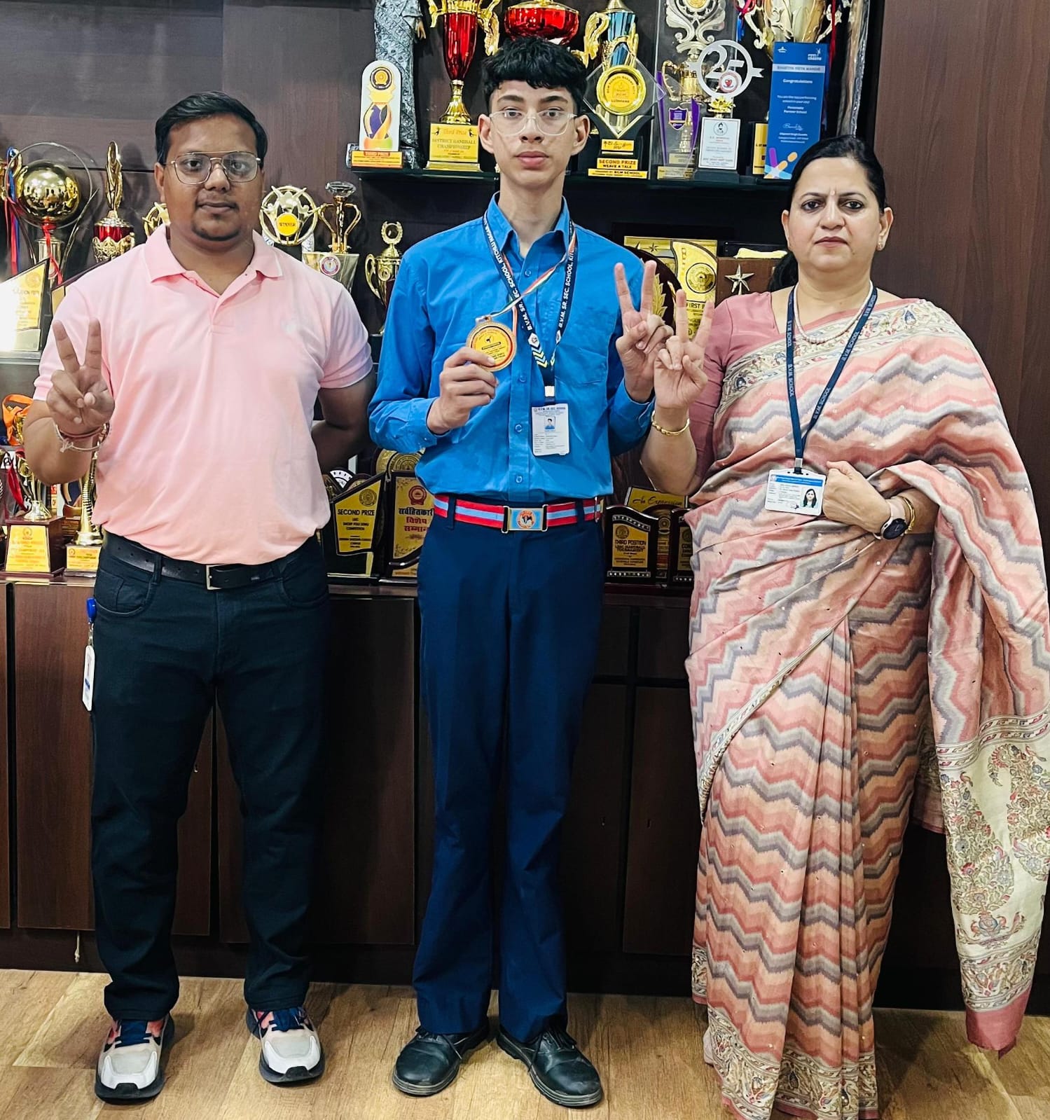 ​BVM Kitchlu Nagar Mahir Aneja Shines at 3rd Punjab State Taekwondo Championship, Selected for National Level